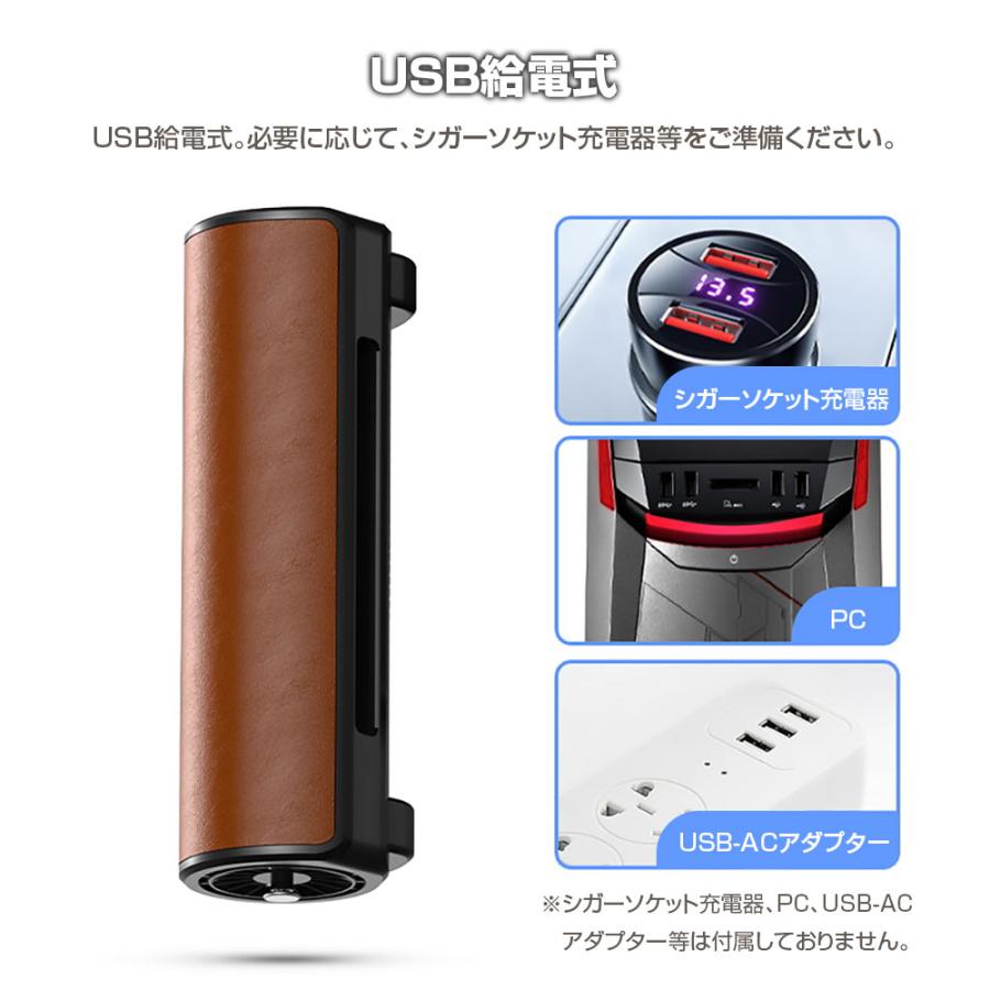 車座席用 クールファン 車載 車内 USB 扇風機 ヘッドレスト ファン 背中 蒸れ 解消 ドライブ 夏用品 通勤 旅行 長距離運転 全2色｜shop-always｜07