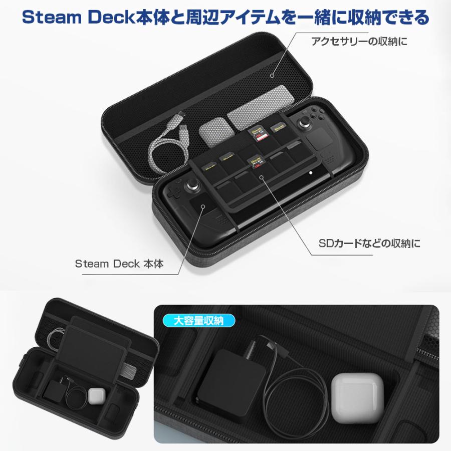 Steam Deck専用 キャリングケース スチームデック用 EVA素材 耐 Steam Deck専用 キャリングケース スチームデック用 EVA素材 耐