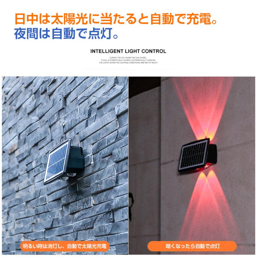 RGB 4LED ソーラーLEDライト 1個 グラデーション ソーラーライト RGB 4LED ソーラーLEDライト 1個 グラデーション ソーラーライト