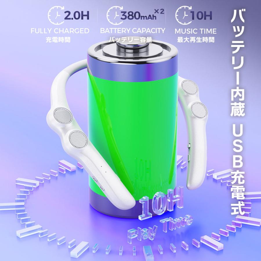 Bluetooth ネックスピーカー 肩掛けスピーカー 首掛けスピーカー Bluetooth ネックスピーカー 肩掛けスピーカー 首掛けスピーカー