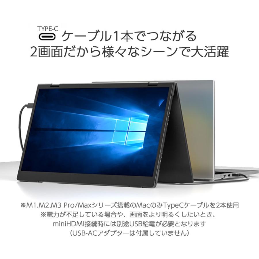 15.6インチ 2画面 デュアル モバイルモニター ディスプレイ 15.6インチ 2画面 デュアル モバイルモニター ディスプレイ