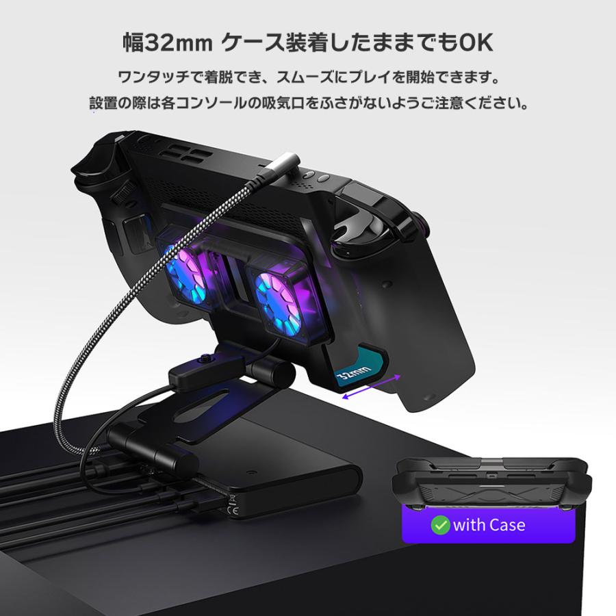 Switch2 120Hz対応 ポータブル ドック 最大4K/144Hz HDMI2.1 VRR/HDR