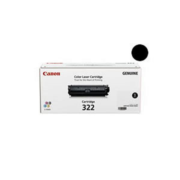 純正品〕 Canon キャノン トナーカートリッジ 〔322 BK ブラック  