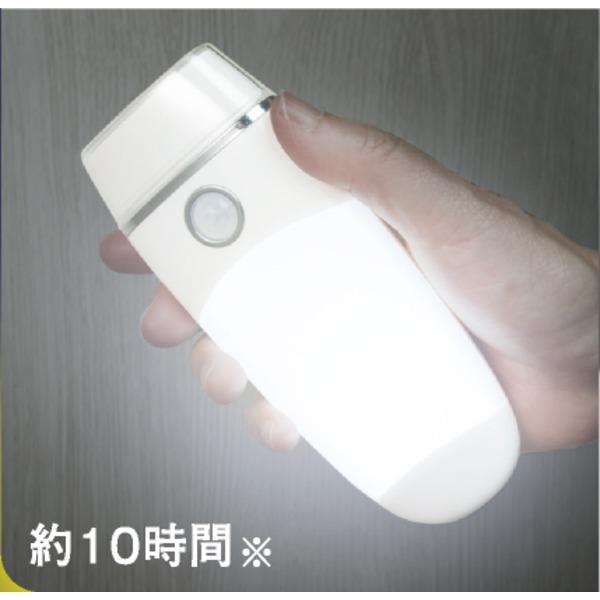 LED センサーライト 照明器具 幅3.3cm 電球寿命5万時間 コンセント ムサシ 壁 ホタル 玄関 廊下 トイレ 常夜灯 防犯対策用品｜shop-amazing｜02