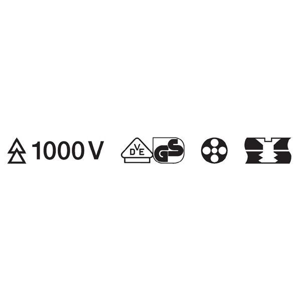 KNIPEX クニペックス 1000V絶縁ケーブルカッター 全長200mm 9516-200 工具 ツール DIY 作業工具_3