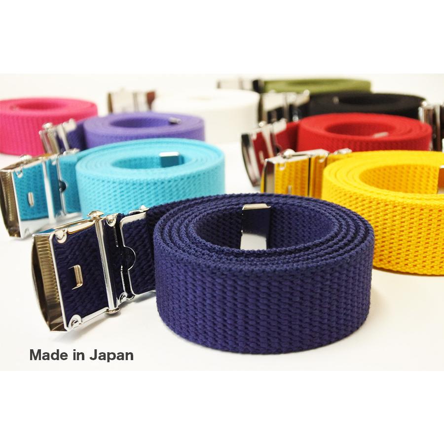 ベルト 日本製 GIベルト ガチャベルト ロング 布ベルト 学生 ベルト 日本製 GIベルト ガチャベルト ロング 布ベルト 学生