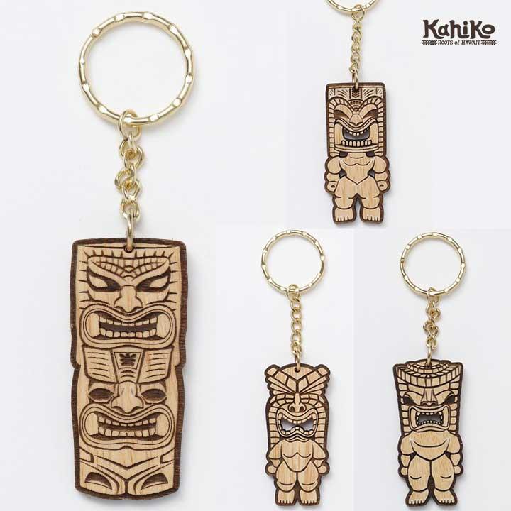 Kahiko（カヒコ） キーホルダー ティキ 守り神 ハワイ雑貨 可愛い
