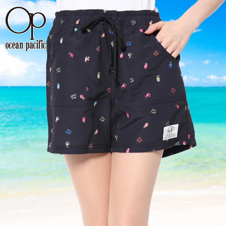レディース サーフパンツ Op オーシャンパシフィック サーフブランド ショートパンツ ボードショーツ 水泳 水着 海水浴 至上 Op