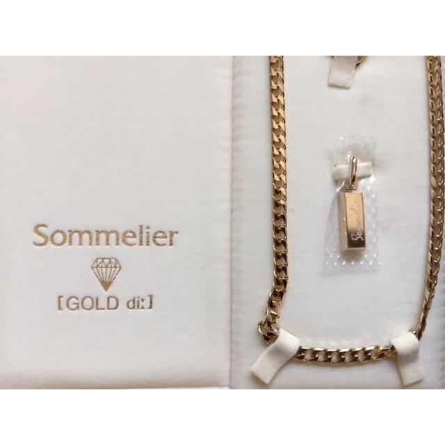 レダシルマ Sommelier〔GOLD di;〕ダイヤモンドネックレス 肩こり 血流