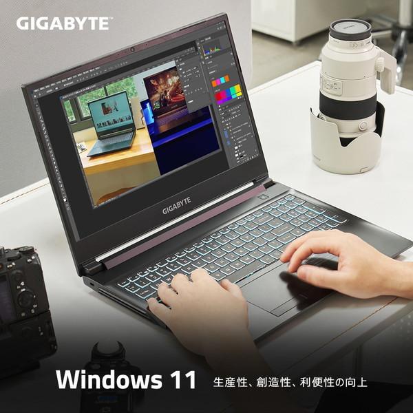 ゲーミングノートPC GIGABYTE ギガバイト G5 KD-52JP123SO Core i5