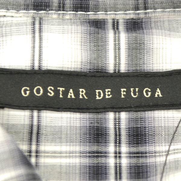 Gostar De Fuga ゴスタール ジ フーガ 半袖シャツ チェック柄 グレー サイズ46 Gdf12 G13 メンズファッション 中古 Archery 通販 Yahoo ショッピング