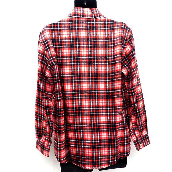 MSGM / エムエスジーエム ◆長袖シャツ/チェック柄/シルク/レッド×ブラック/サイズ41/タグ付き 2140ME34Y メンズ 【未使用】 MSGM / エムエスジーエム 長袖シャツ/チェック柄/シルク/絹素材/レッド