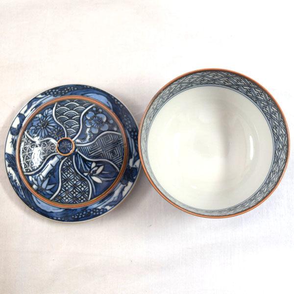 京焼 喜楽窯 和食器京焼/山水四君子 蓋付湯呑揃(5個組) QIX003 ギフト