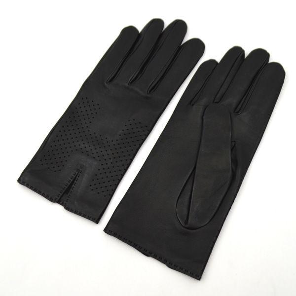 エルメス HERMES H金具 そぐわなく 手袋 グローブ 子羊革 7 1/2 エルメス HERMES H金具 そぐわなく 手袋 グローブ 子羊革 7 1/2