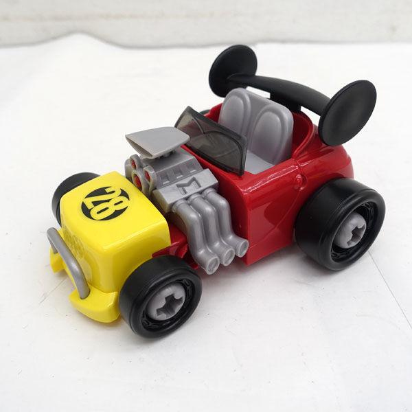 TAKARATOMY/ タカラトミー  ディズニー ミッキーマウスとロードレーサーズ くみかえかんたんDIY  ホット・ロッド 子供用品 中古｜shop-archery｜02