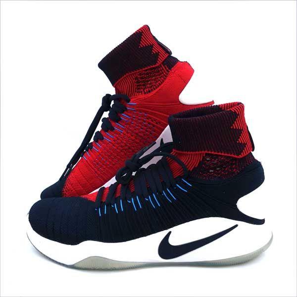NIKE ハイパーダンク2016 フライニット 27cm NIKE（ナイキ） ハイパーダンク 2016 フライニット/レッド/27cm/タグ