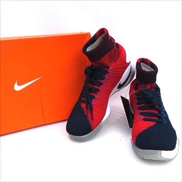 NIKE ハイパーダンク2016 フライニット 27cm NIKE（ナイキ） ハイパーダンク 2016 フライニット/レッド/27cm/タグ
