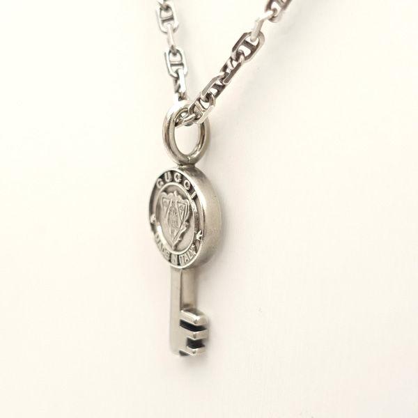 GUCCI / グッチ クレスト キーモチーフ エンブレムロゴ 鍵 ネックレス