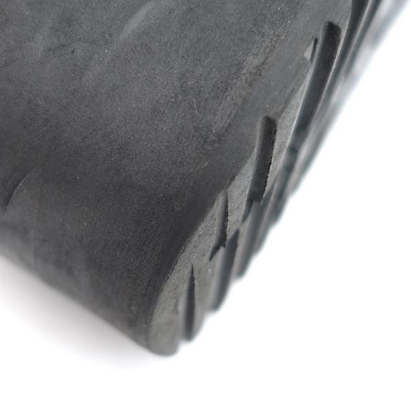 PRADA（プラダ） 牛革 ラバーソール プレーントゥシューズ ブラック