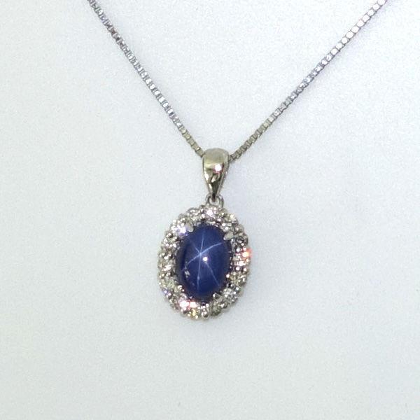 CRESCENT VERT / クレサンベール P900/t850 スターサファイア ダイヤ  