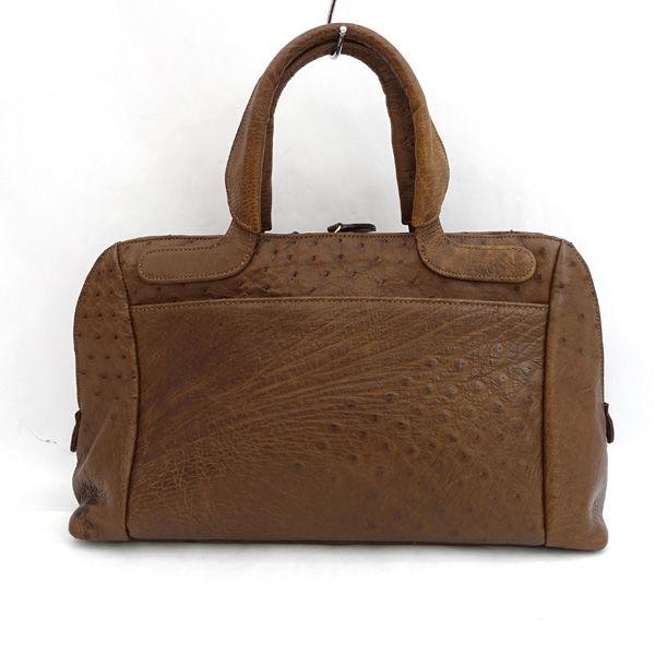 GENUINE OSTRICH SKIN / ジュニュイン オーストリッチ スキン トート 