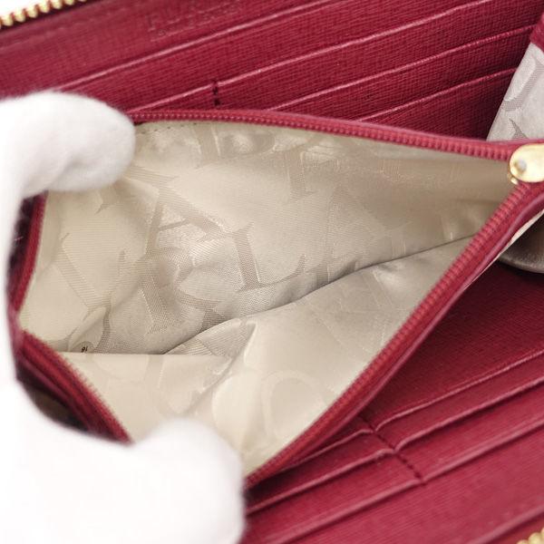 FURLA / フルラ ラウンドファスナー長財布/レザー/レッド 755244 