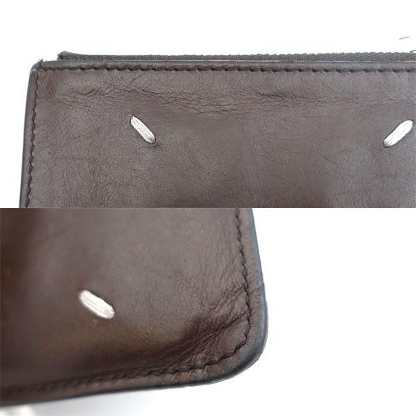 Maison Margiela / メゾンマルジェラ ◆小銭入れ/カードケース/ケース/ブラック S55UA0023 【財布/サイフ/ウォレット/wallet/】 メンズファッション【中古】 [0220472654] Maison Margiela / メゾンマルジェラ ◇小銭入れ/カードケース/コイン