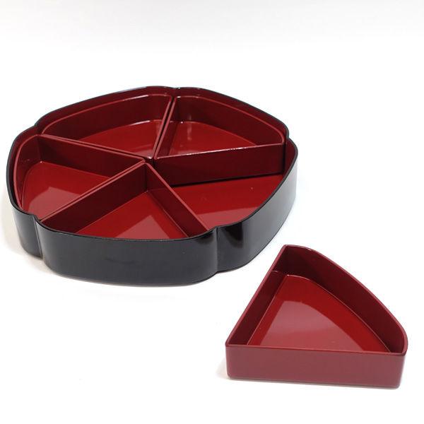 山本寛斎 漆器山本寛斎/梅型松花堂 玉葉 2段重 319 ギフト 未使用