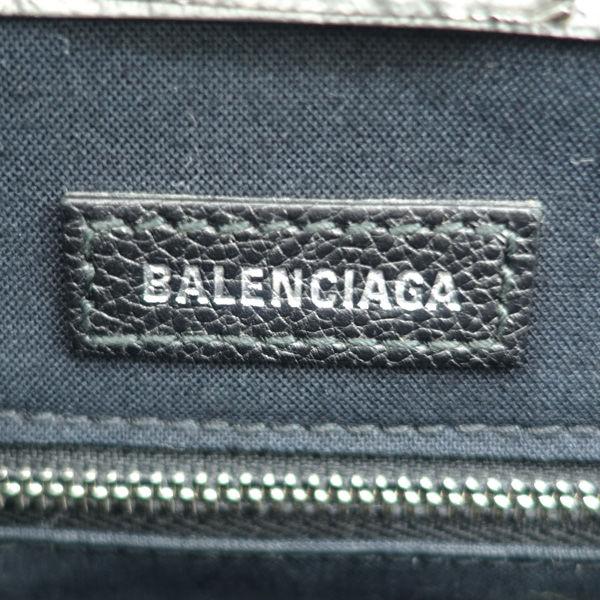 BALENCIAGA / バレンシアガ  ショッピングトートXXS 2WAYバッグ シルバー 597858 8111 568024 ブランド 中古｜shop-archery｜05