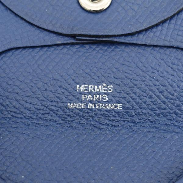 HERMES / エルメス バスティア コインケース X刻印 2016年 ブルー