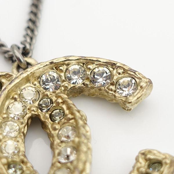 CHANEL / シャネル A12 ラインストーン ココマークネックレス CHANEL / シャネル A12 ラインストーン ココマークネックレス