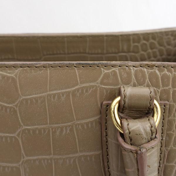 Max Mara / マックスマーラ 2wayバッグ/牛革/クロコ型押し 14-51 Max Mara / マックスマーラ 2wayバッグ/牛革/クロコ型押し 14-51
