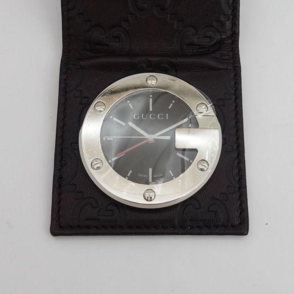 グッチ GUCCI GG トラベルクロック 200 グッチシマ ウォッチ