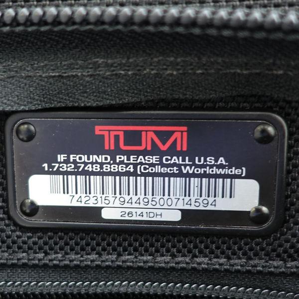 TUMI / トゥミ  2WAYビジネスバック/エクスパンダブル/ブラック 26141DH メンズファッション 中古   代引不可 同梱不可｜shop-archery｜05
