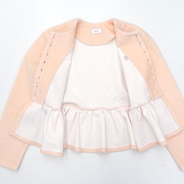 Bibly /ビビィ ペプラムカーディガン/CAMEL PEPURAMU CARDIGAN Bibly /ビビィ ペプラムカーディガン/CAMEL PEPURAMU CARDIGAN