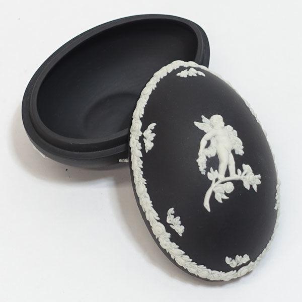 希少　ウェッジウッド　ブラック　ジャスパー　エジプシャン・コレクション　小物入れ WEDGWOOD / ウェッジウッド インテリアウェッジウッド/ブラック