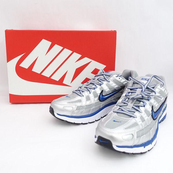 NIKE（ナイキ） スニーカー/WMNS P-6000/シルバー×ブルー/29cm/タグ