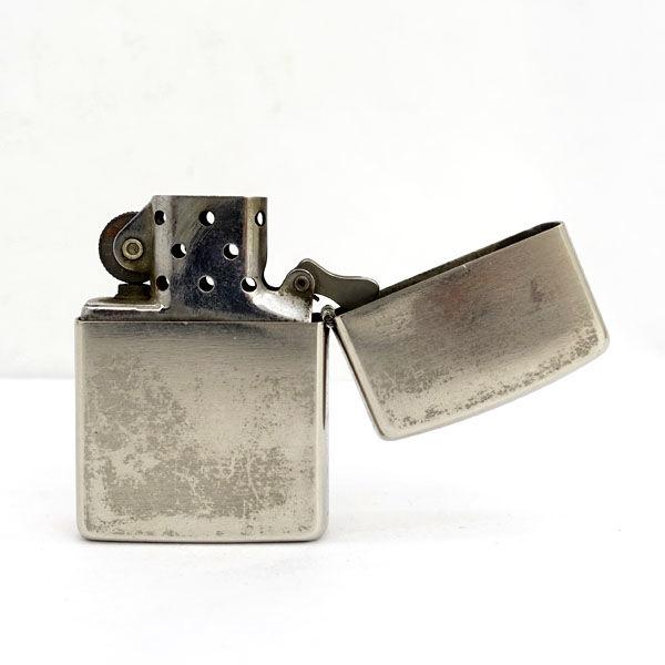 Zippo / ジッポ オイルライター/ロゴ/筆記体/1989年製/シルバー メンズ