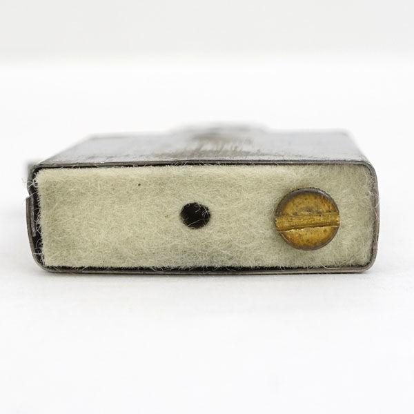 Zippo / ジッポ オイルライター/ロゴ/筆記体/1989年製/シルバー メンズ