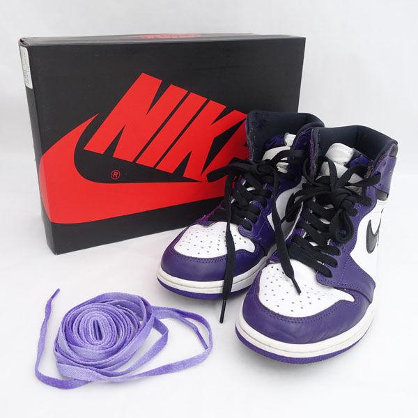NIKE（ナイキ） JORDAN 1 RETRO HIGH OG COURT/パープル/26cm 555088 