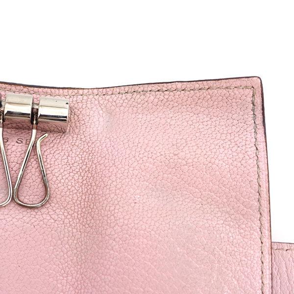 HERMES（エルメス） 4連キーケース ベアン ピンク シルバー金具 T刻印