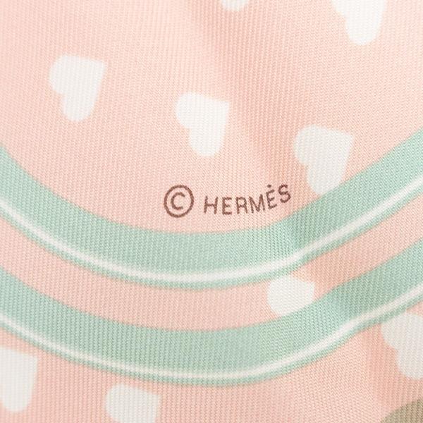 HERMES / エルメス ◆プチカレ BRIDES DE GALA ハート シルク ブランド【レディース/ガールズ/LADY/女性/婦人】 【中古】 HERMES（エルメス） プチカレ BRIDES DE GALA ハート シルク ブランド