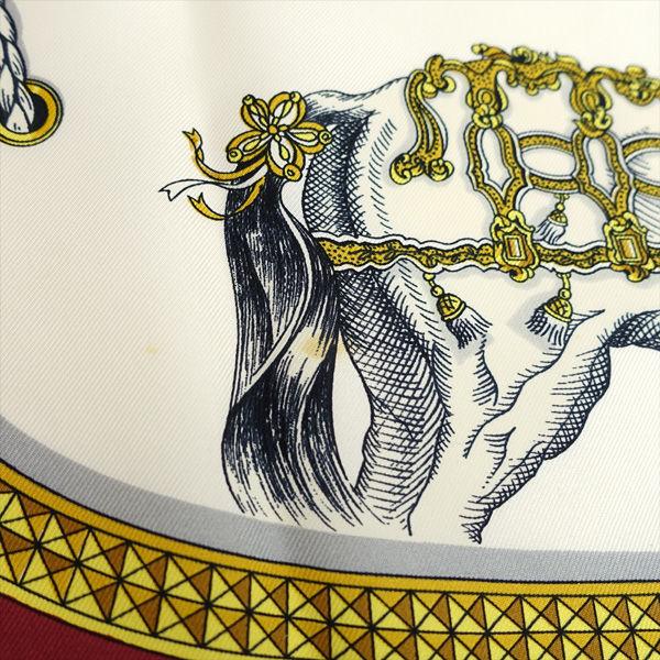 HERMES（エルメス） カレ90 GRAND APPARAT 盛装の馬 スカーフ ブランド