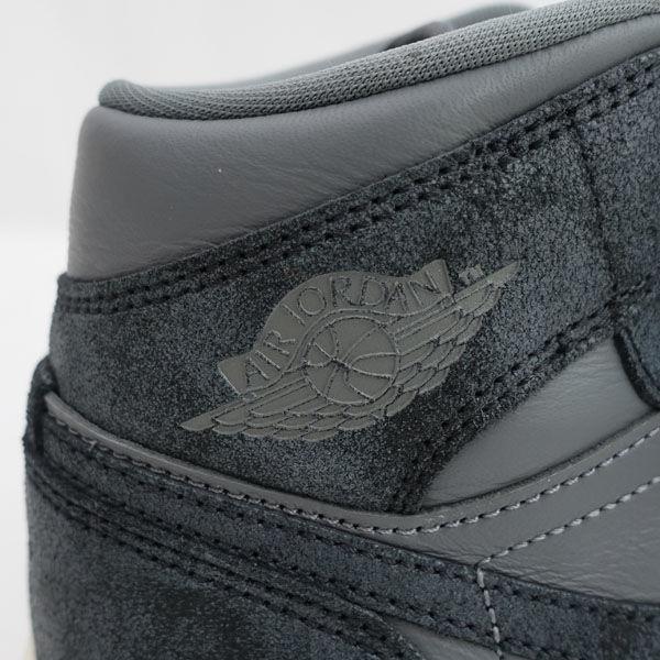 NIKE（ナイキ） WMNS AIR JORDAN 1 MID/ディストレスト/グレイ/23．5cm