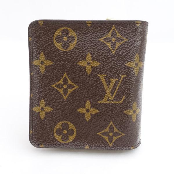 LOUIS VUITTON ルイヴィトン ２つ折り財布 M61667 モノグラム LOUIS VUITTON / ルイヴィトン コンパクトジップ 二つ折り財布