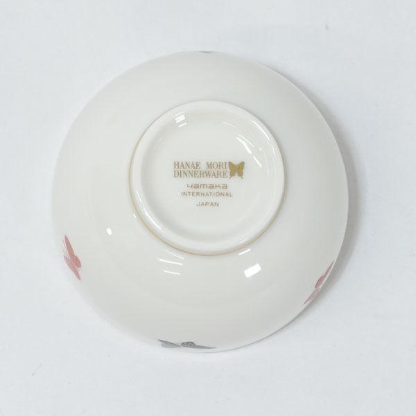 HANAE MORI（ハナエモリ） 和食器森英恵/白磁金彩 蝶 湯呑揃(5個組) MB