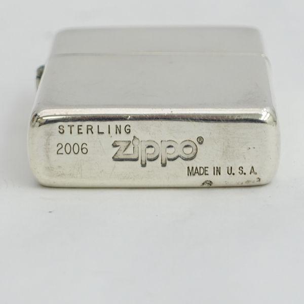 Zippo / ジッポ オイルライター/STERLING/スターリングシルバー/2006年 