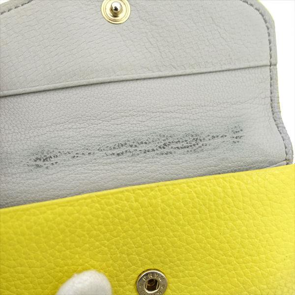PELLE MORBIDA / ペッレモルビダ ◆三つ折り財布/コンパクト/レザー/イエロー 【財布/サイフ/ウォレット/wallet/】 レディースファッション【中古】 [0220501993] PELLE MORBIDA / ペッレモルビダ 三つ折り財布/コンパクト/レザー