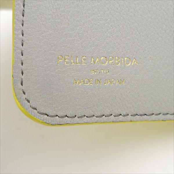 PELLE MORBIDA / ペッレモルビダ ◆三つ折り財布/コンパクト/レザー/イエロー 【財布/サイフ/ウォレット/wallet/】 レディースファッション【中古】 [0220501993] PELLE MORBIDA / ペッレモルビダ 三つ折り財布/コンパクト/レザー