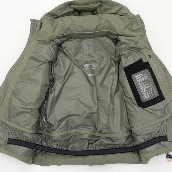 DESCENTE ALLTERRAIN ◆ダウンジャケット/GORE-TEX/水沢ダウン/アンビット/ストーンカーキ/サイズLタグ付き DAMWGK34U 【メンズ/MEN/男性/ボーイズ/紳士】 メンズファッション【中古】 [0220503323] DESCENTE ALLTERRAIN ダウンジャケット/GORE-TEX/水沢ダウン/ストーン